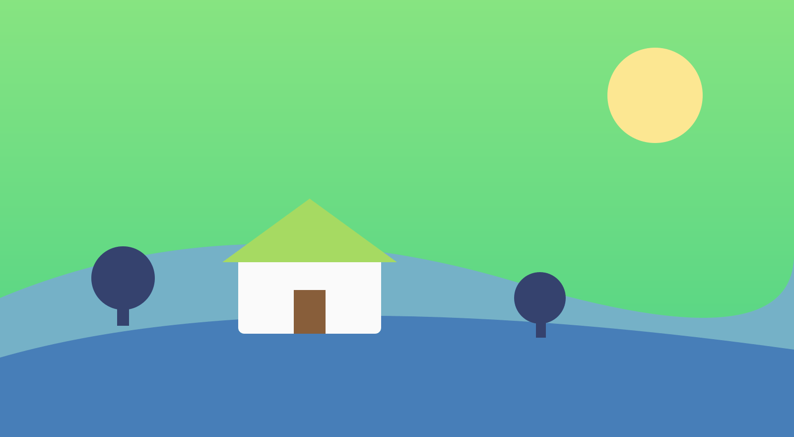 Demo illustration of Olive Grove Cottage, view 5