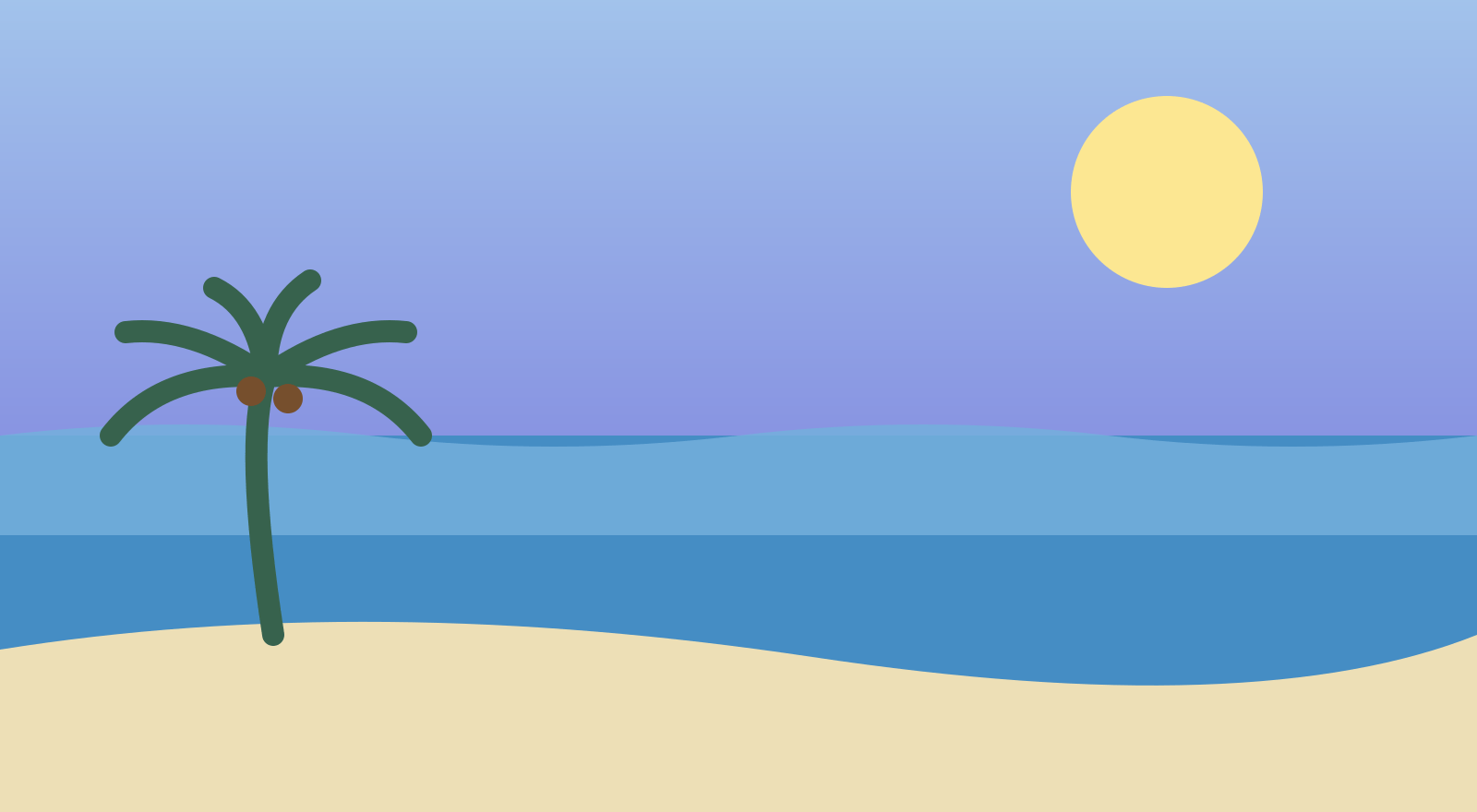Demo illustration of Palm & Tide Bungalow, view 3