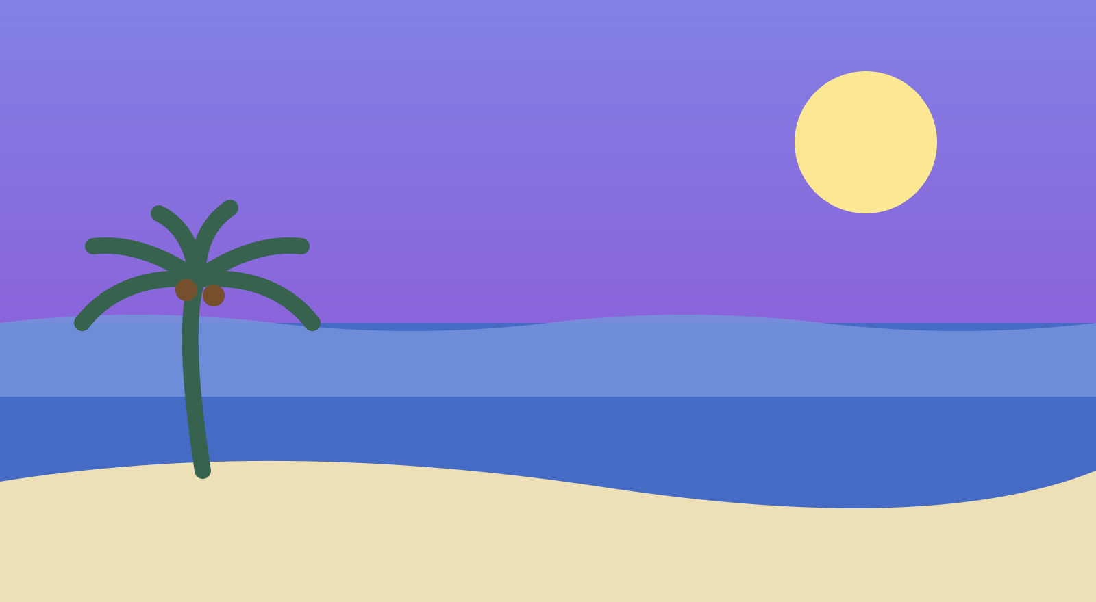 Demo illustration of Palm & Tide Bungalow, view 5