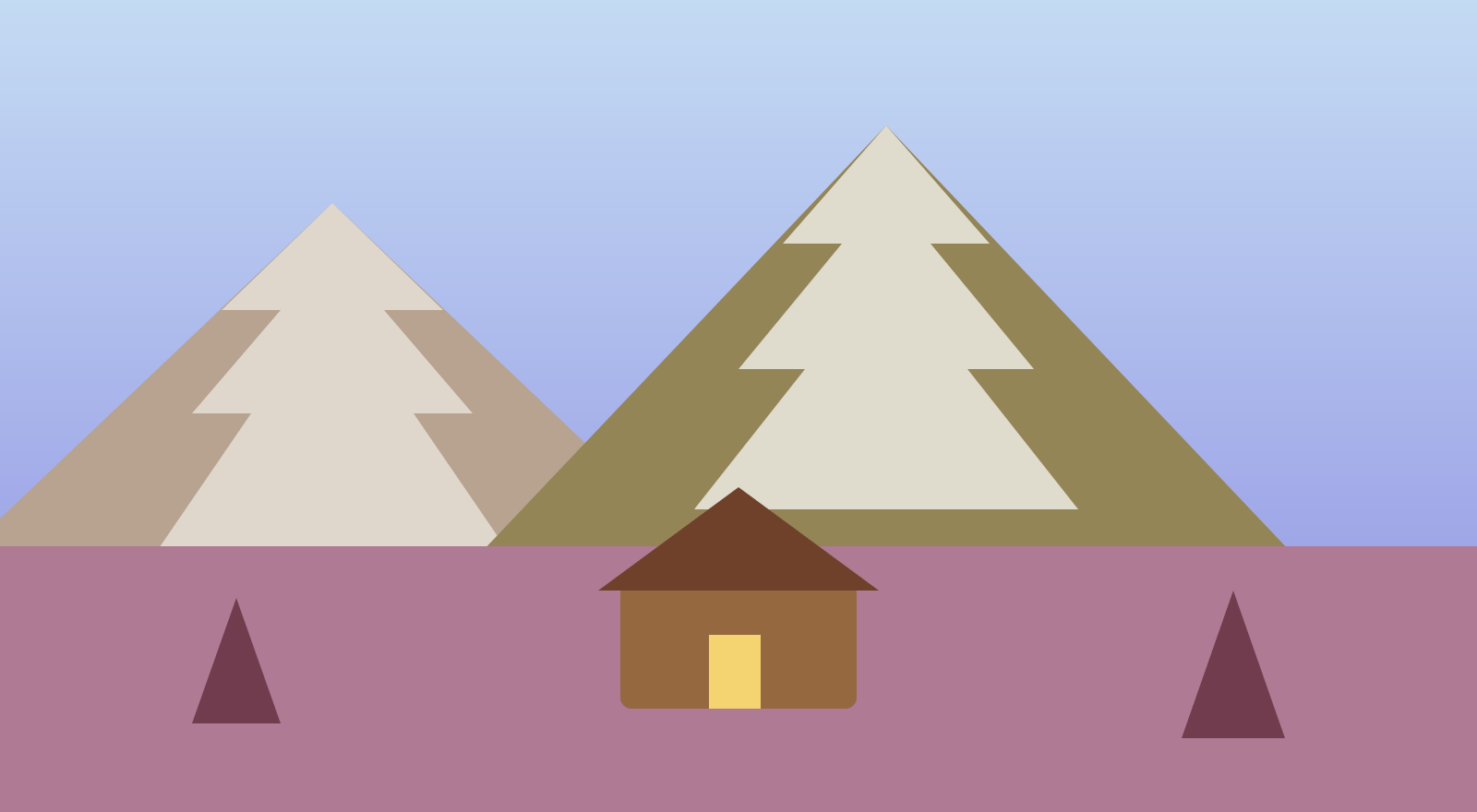 Demo illustration of The Fjord Cabin, view 1